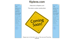 Desktop Screenshot of fliplens.com